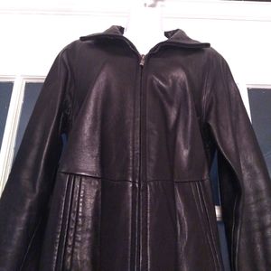 Jones of New York soft leather coat